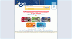 Desktop Screenshot of ipl2.org
